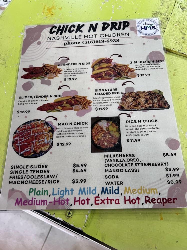 Chick N Drip (Nashville Hot Chicken) Menu image 4
